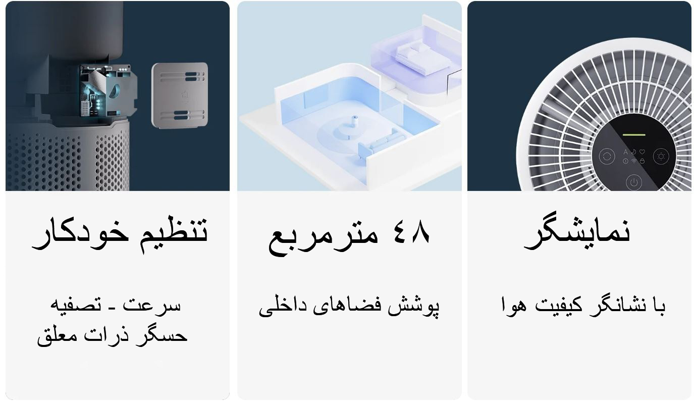 دستگاه تصفیه هوای Xiaomi Smart Air Purifier 4 Compact