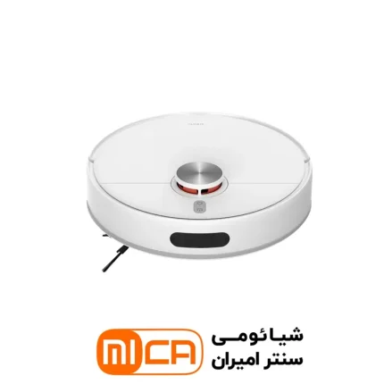 جارو رباتیک شیائومی Xiaomi Robot Vacuum S40 در حال شارژ با طراحی مینیمال و هوشمند
